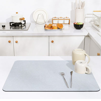Non-Slip Drying Pad for Kitchen Table Decoration Accessories Type Fast Drying Mat